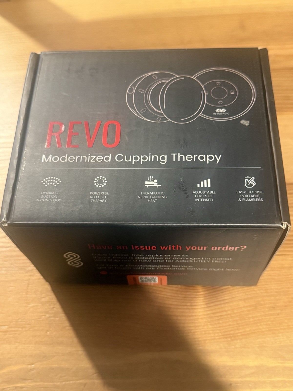 Revo Smart Cupping Massage Modernized Cupping Therapy Open Box No Charge Cable