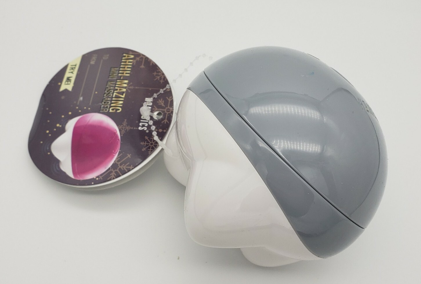 HoMedics Galaxy AHHH-MAZING Mini Massager Grey/White cordless