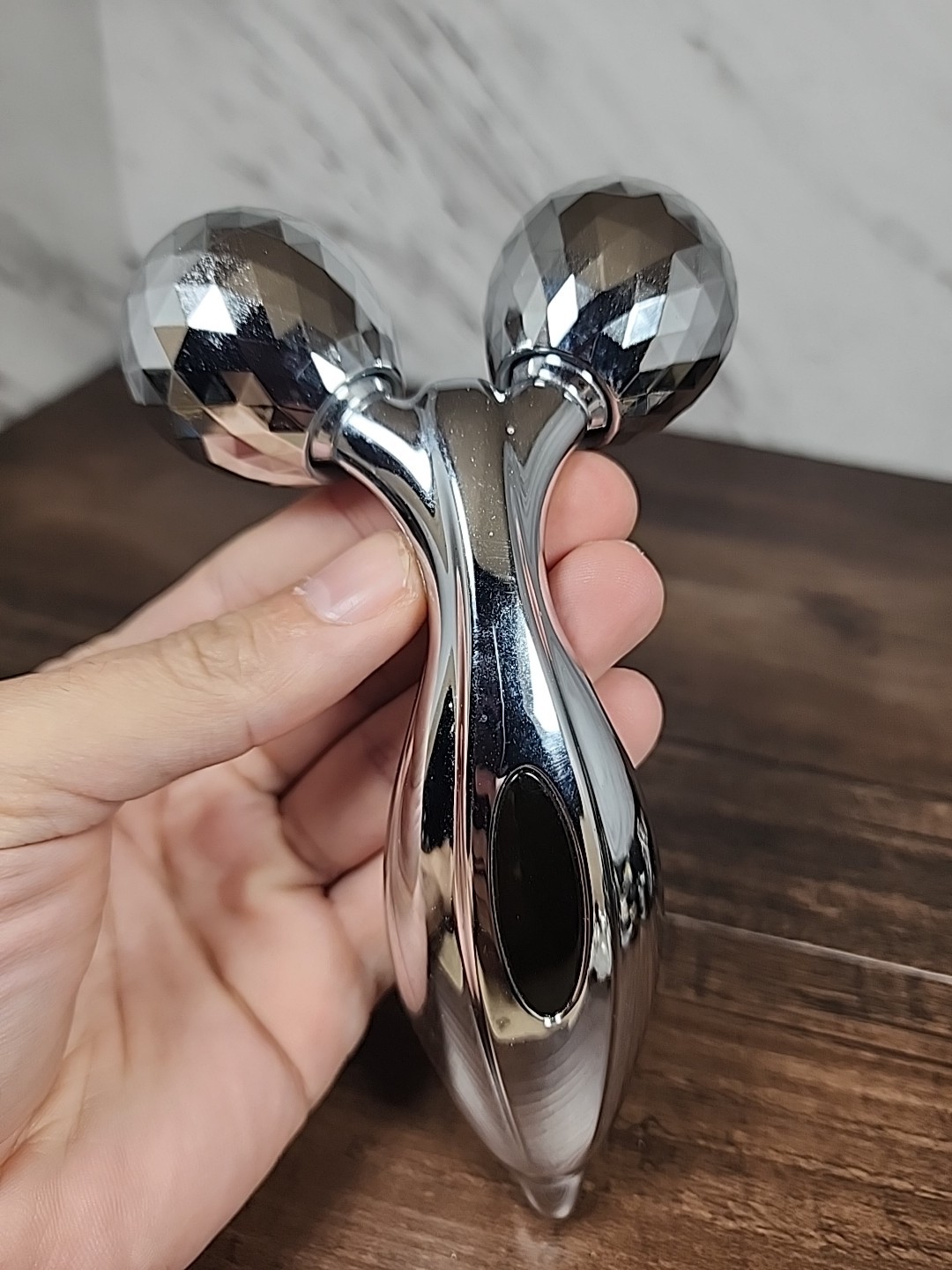☆ ~Facial Roller Chrome Massager Face Skin Care Massage Tool Face Massager~ ☆