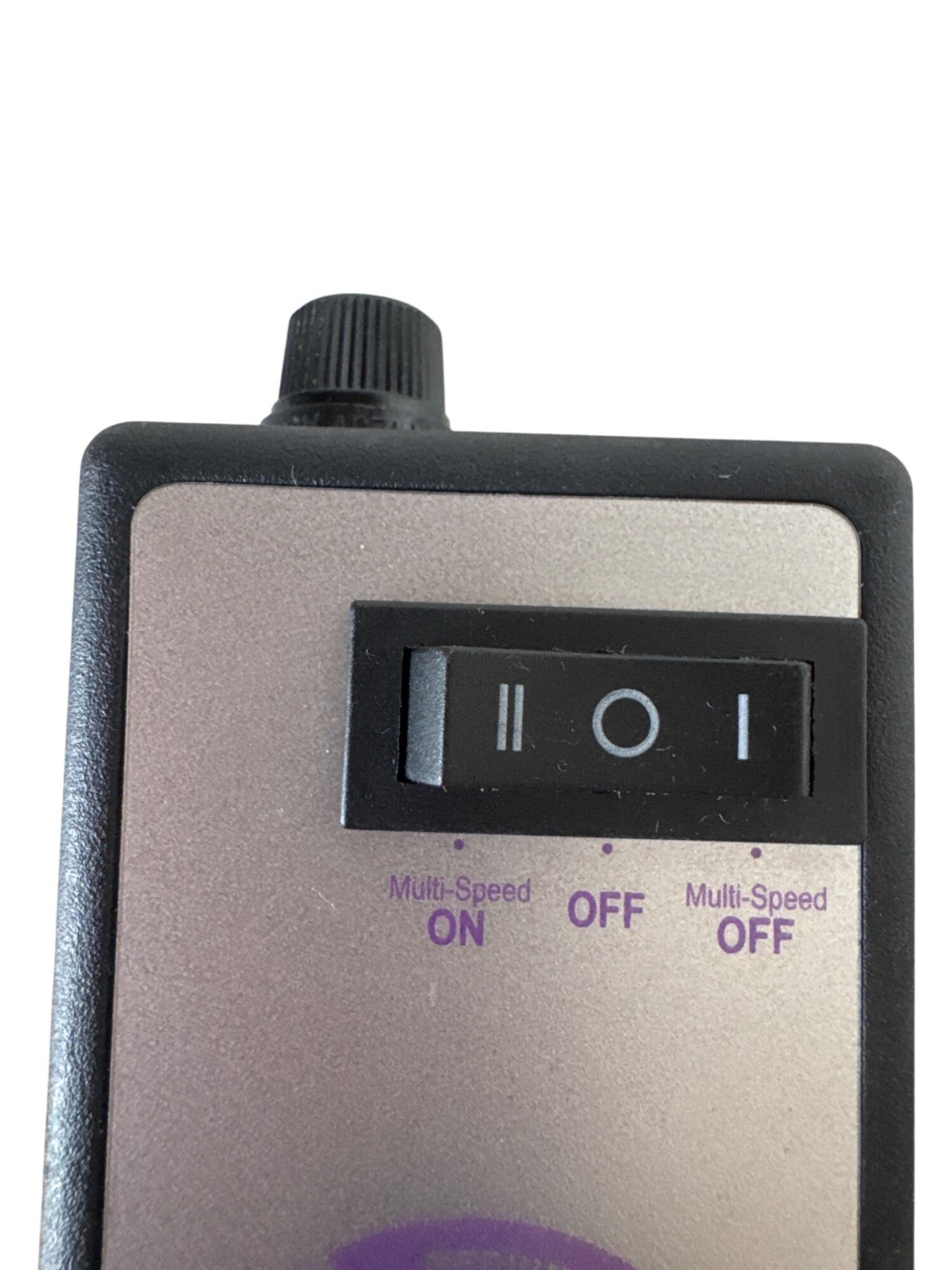 Wand Essentials Router Speed Controller Multi-Speed Adjustable Dial Black Plug-I