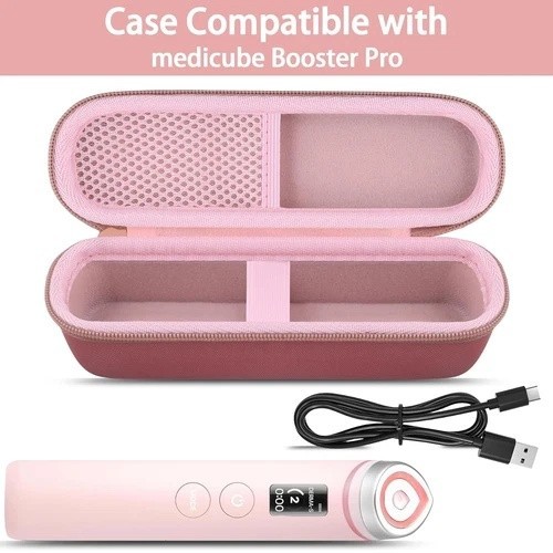For Medicube Booster Pro 6-In-1 Real Glass Glow Beauty Massager Protective Hard