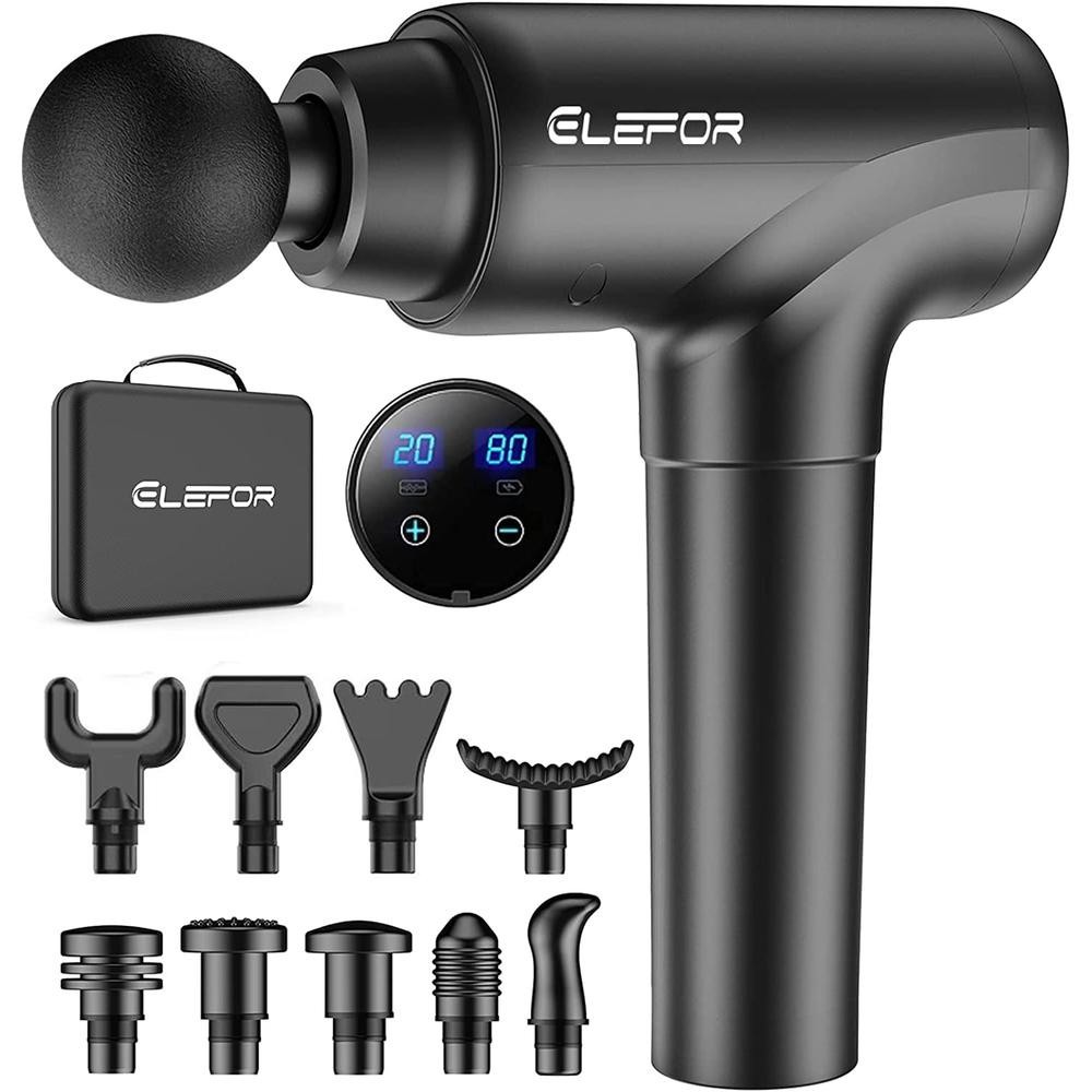 Elefor Muscle Massager, 10 Heads, 20 speeds, Brand New, Sealed In Original