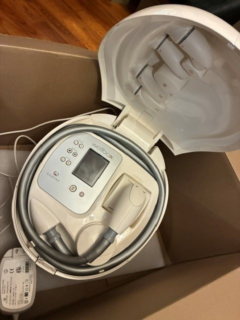 WELLBOX GUITAY lipo massage lymphatic circulation machine, lightly used.