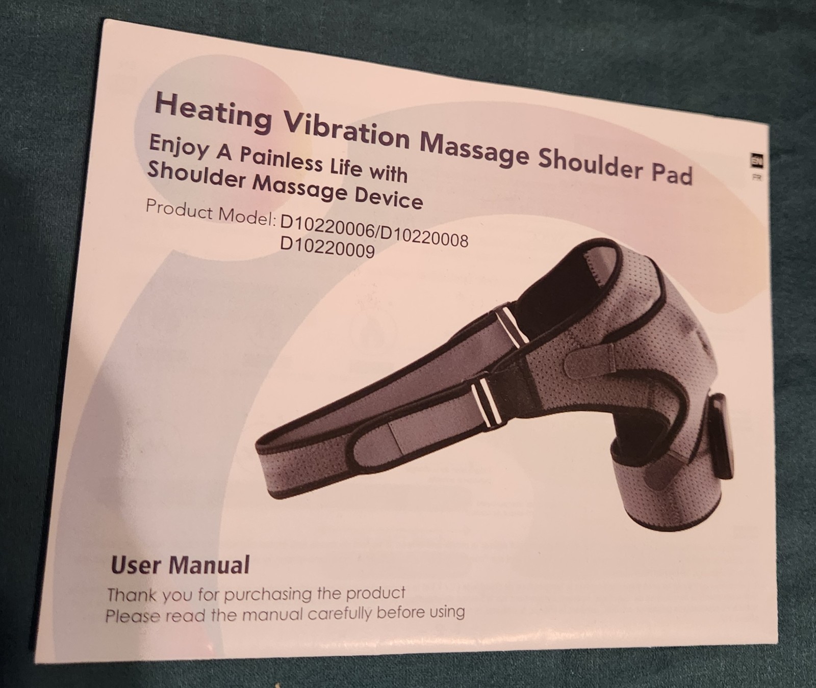 Heating Vibration Massage Shoulder Pad- New