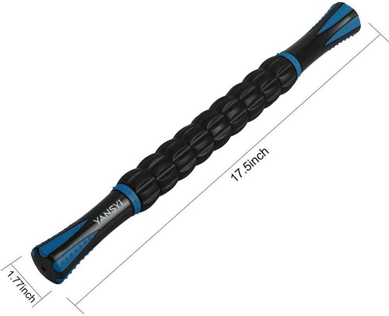 9 Roller Deep Tissue Massage Stick Muscle Roller for Athletes Leg Back Relief