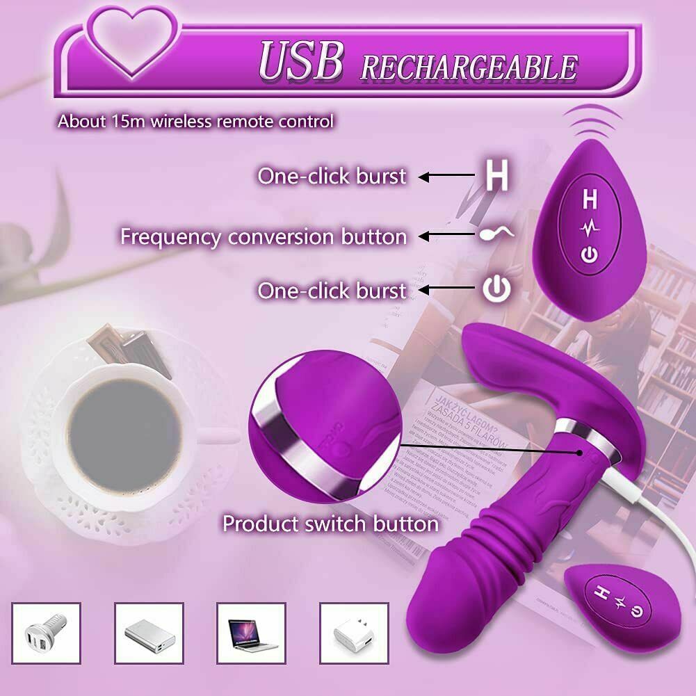Multi Speed Neck Body Leg Personal Massage Wand Massager Vibrator For Women US
