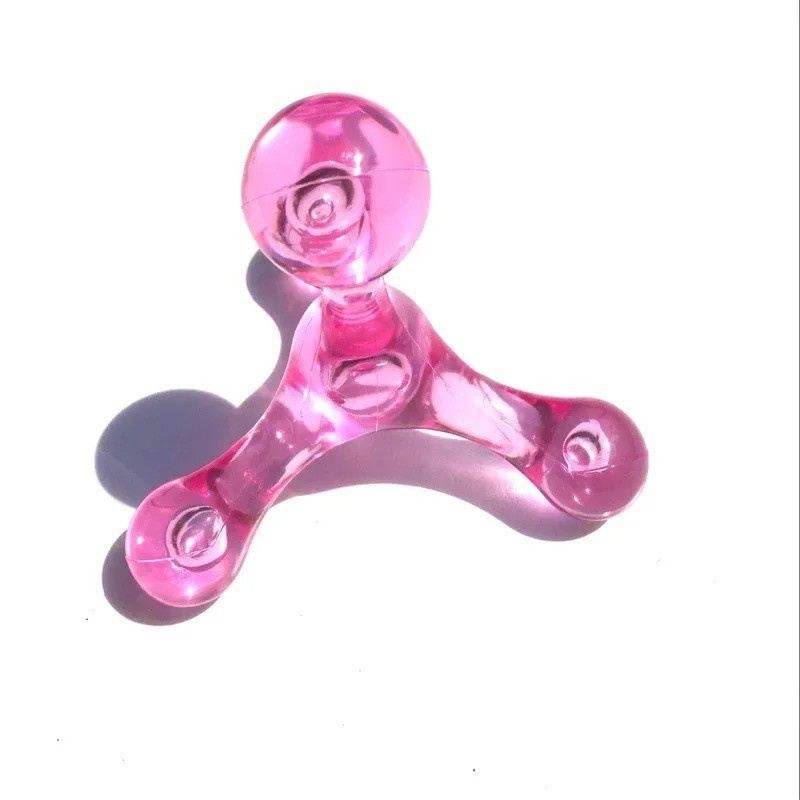 Useful 4 Balls Mini Manual Massager Arm Back Leg Head Foot Acupuncture Point Mas