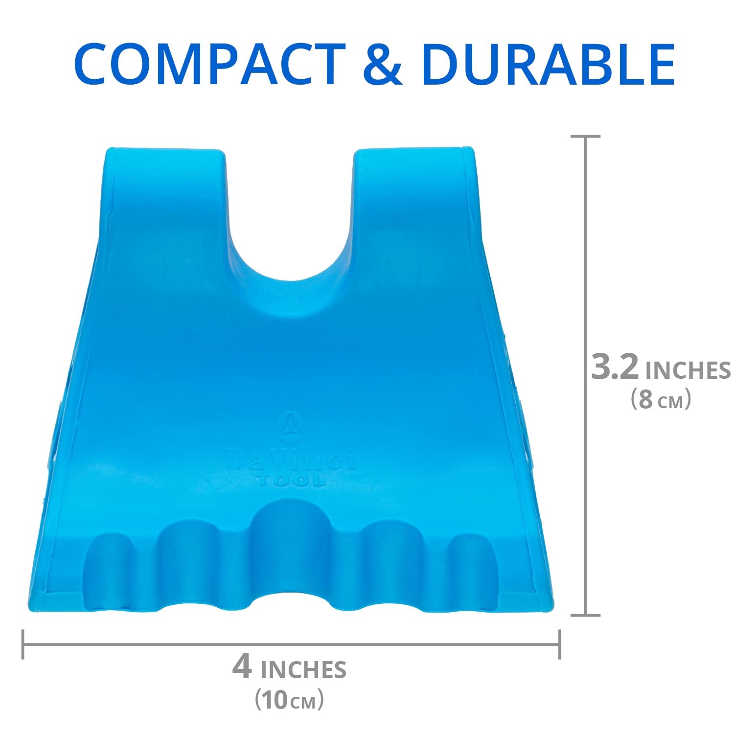 Body Back Davinci Tool (Blue) -USA Made- Extra 4×3.2 Inch (Pack of 1), Blue
