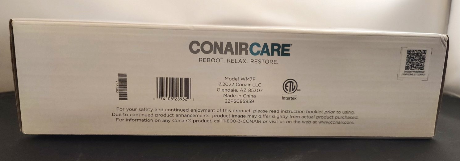 CONAIR CARE Heated Body Massager w/Ergonomic Handle & Attachments ~ NEW Open Box