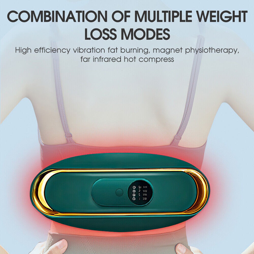 Body Fat Burning Machine Slimming Losing Weight Belly Belt Cellulite New