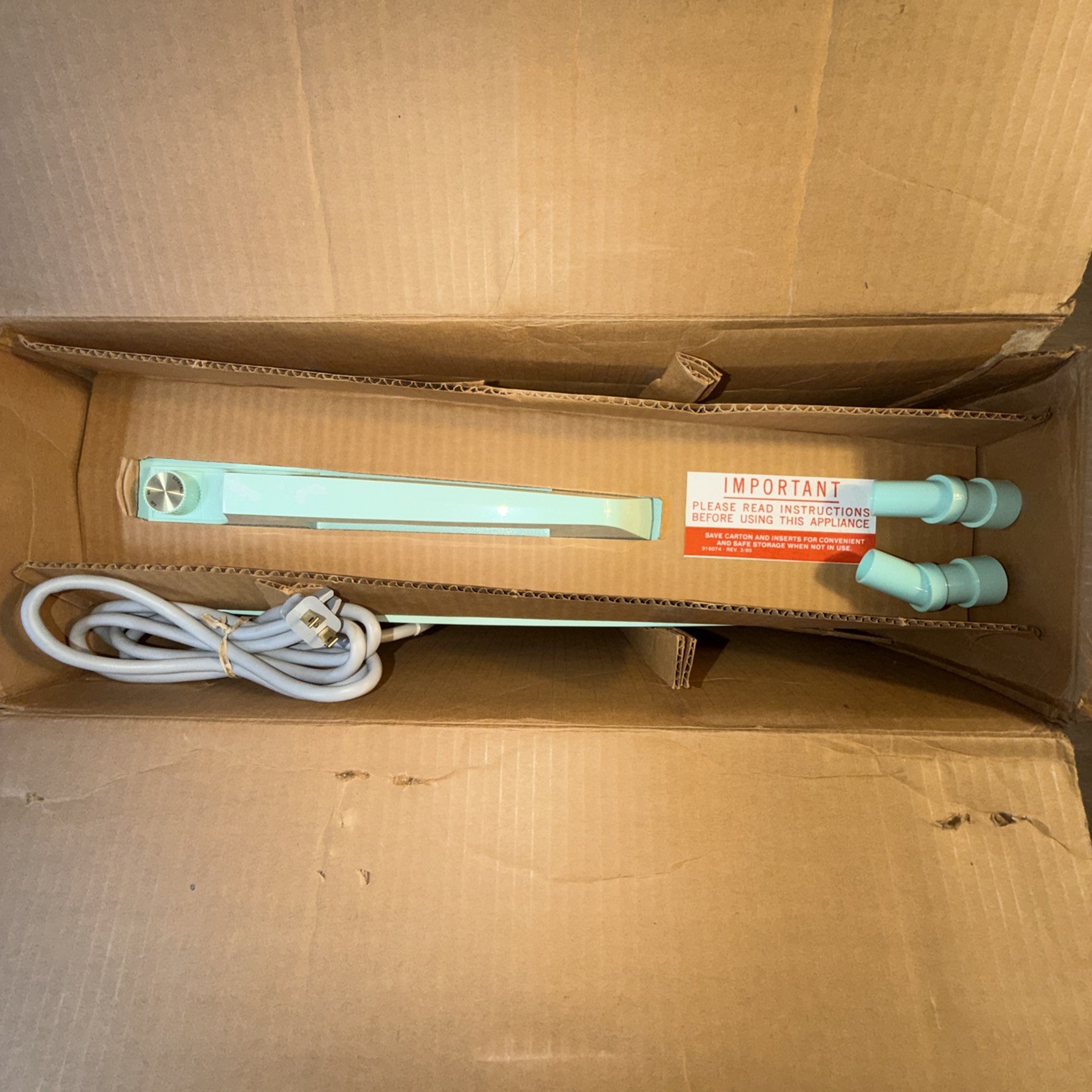 VTG 1976 Pollenex WB2100 Compact Whirlpool Bath-NEW OPEN Box & Instructions