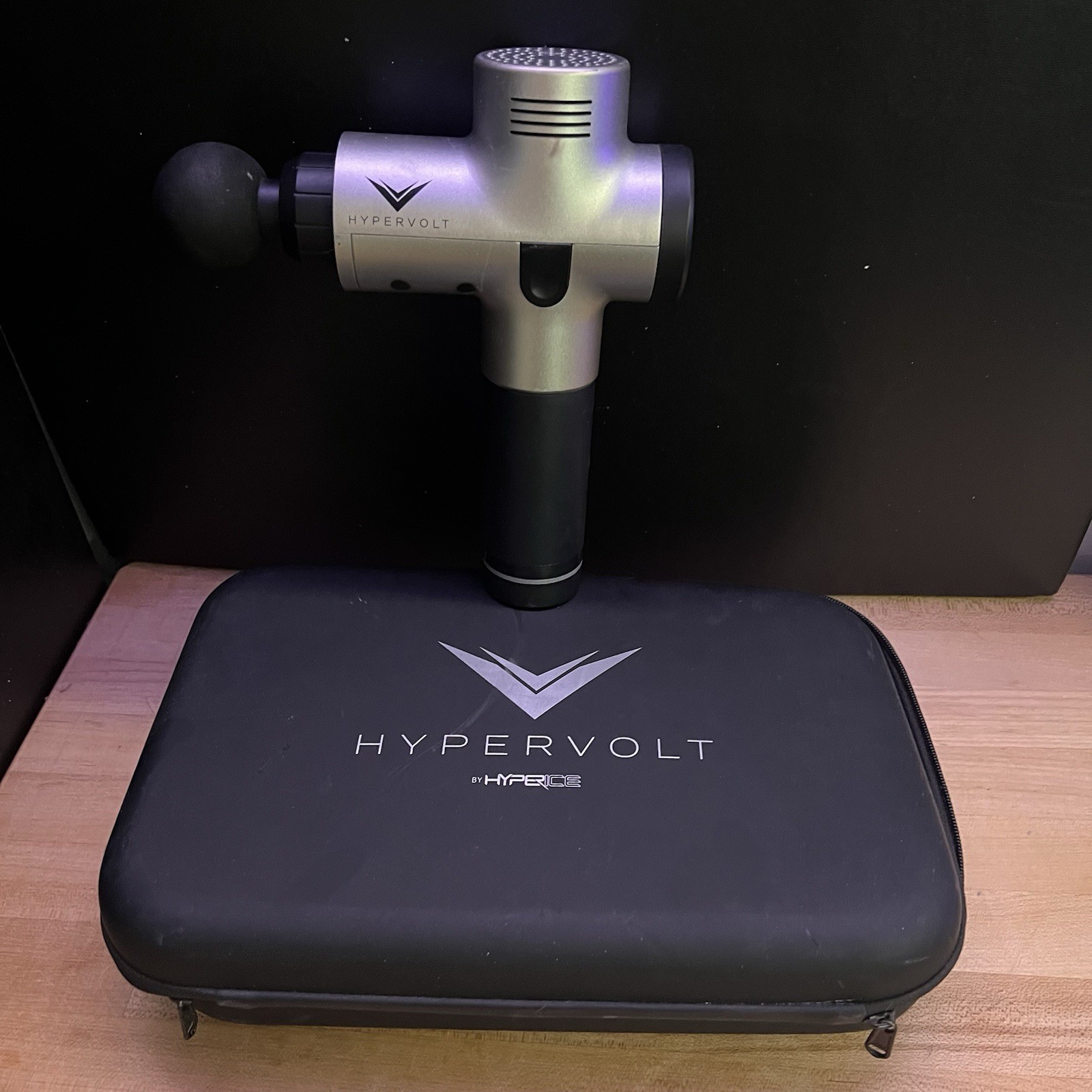 Hyperice Hypervolt Percussion Massage Gun Device Silver