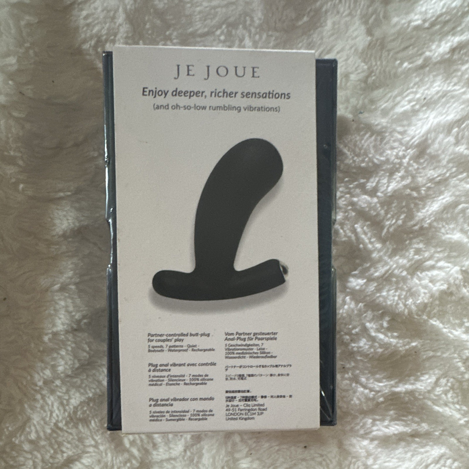 JE JOUE Nuo V2 App-Controlled Couples Massager – New in Box