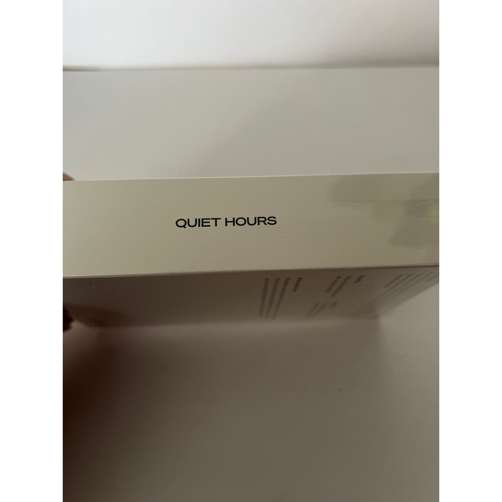 NIB Walden Quiet Hours Soft Matte Plastic Handle Skincare Facial Ice Roller Rose
