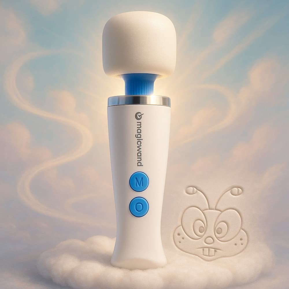 Magic Wand Mini Massager🍯Handheld Vibrating Full Body Massage Therapy Tool Ball