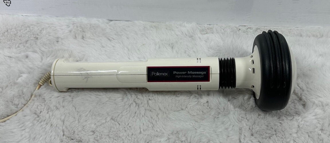 Pollenex Power Massager WM-10 High Intensity 2 Speed Wand Body Massage Vibrating