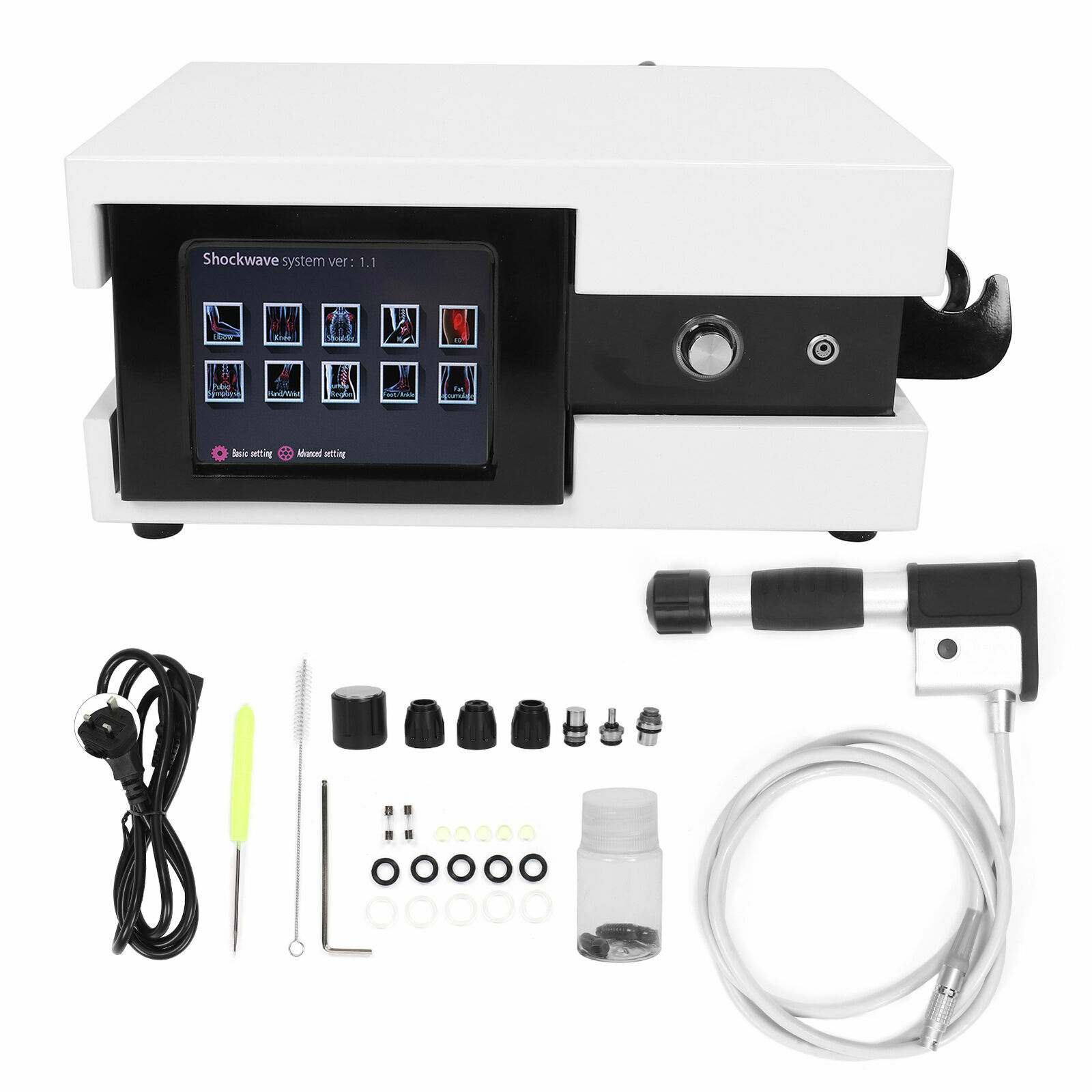 ED Treatment Shockwave Machine Radial Pneumatic ShockWave Physical Pain Relief