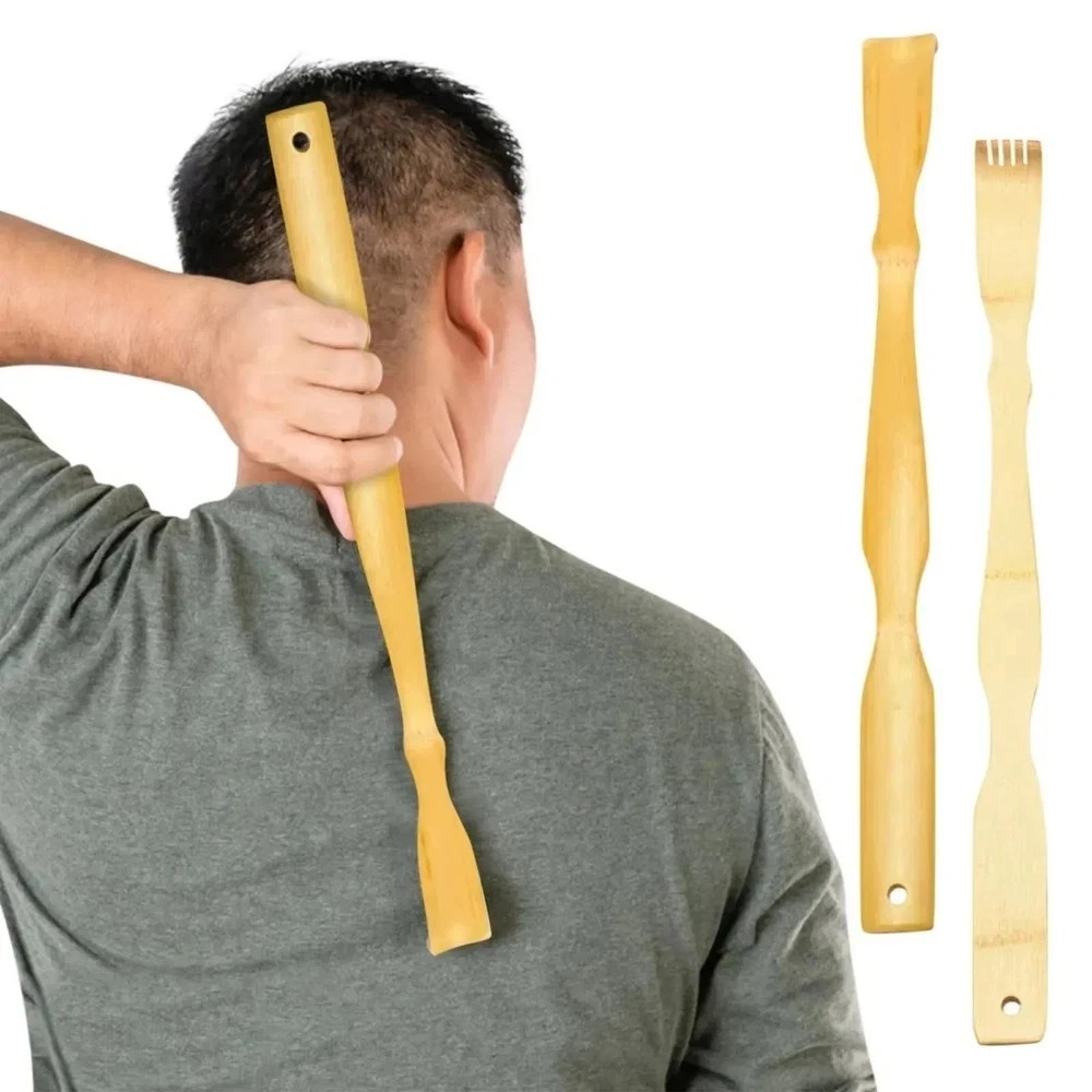 Bamboo Back Scratcher,100% Natural Bamboo Back Scratchers for Itching
