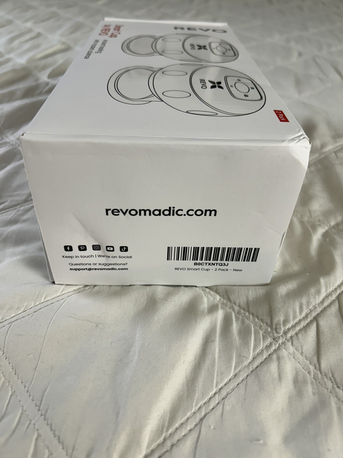 2 PACK REVO 4 in 1 Smart Cupping Therapy Massager Red Light Therapy & cream, oil