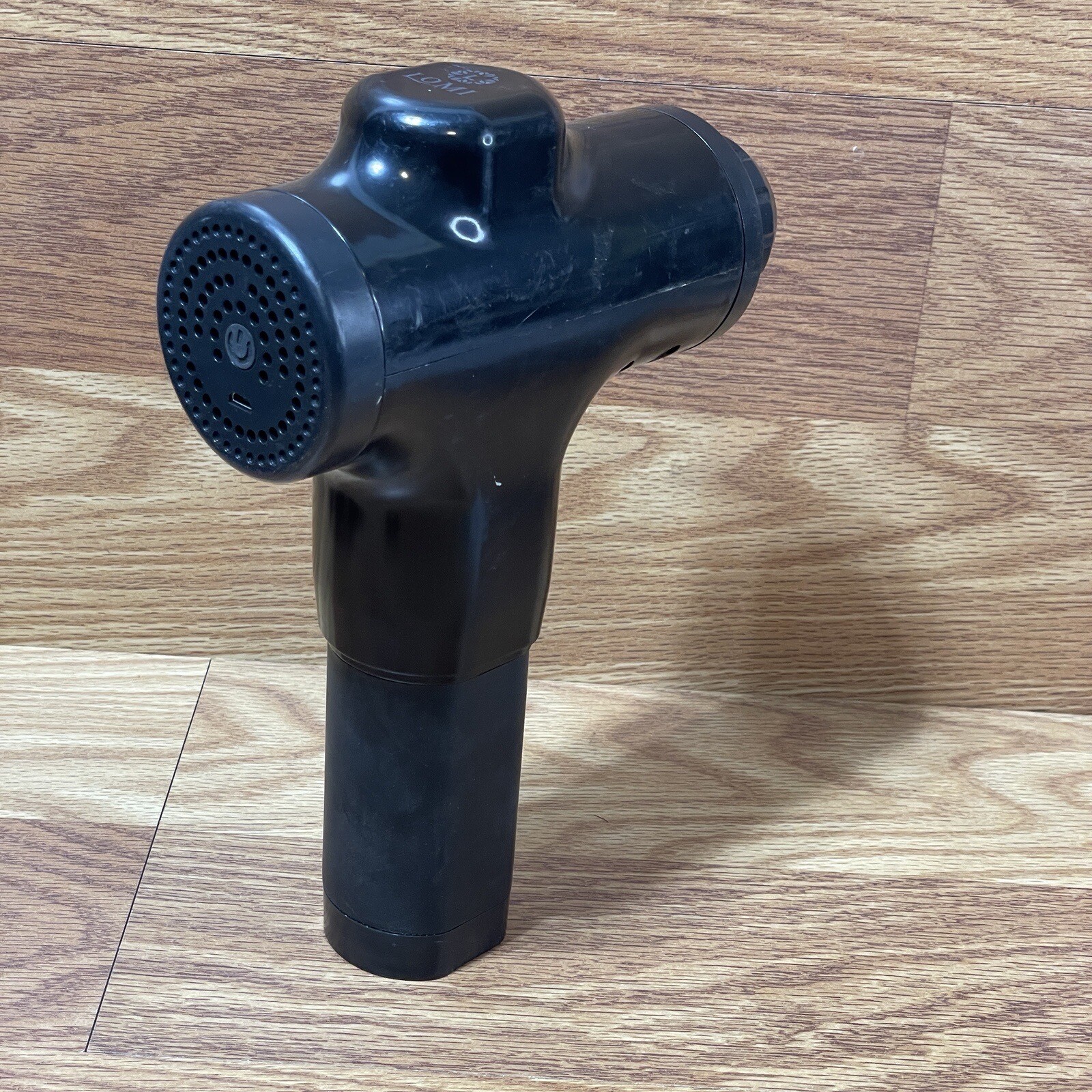 Lomi LOMM1100 Black Cordless Percussion Handheld Deep Tissue and Muscle Massager