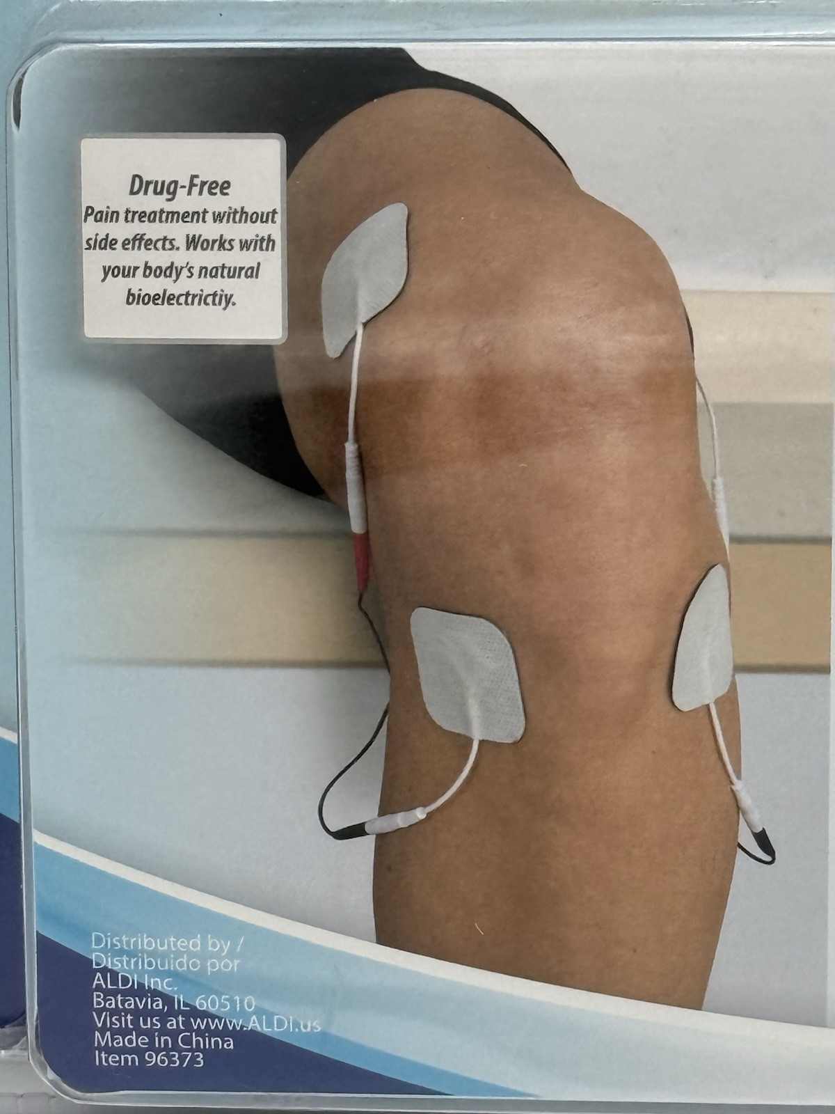 Welby TENS-EMS Massage Machine 603 Device 96373-18 w/ Adhesive Electrode Pads