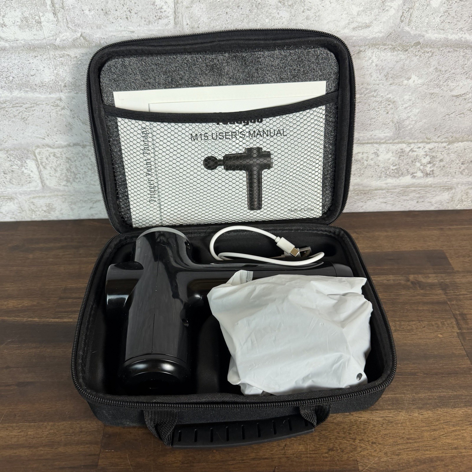 Youdgee M15 Massage Gun With 9 Attachments 5016