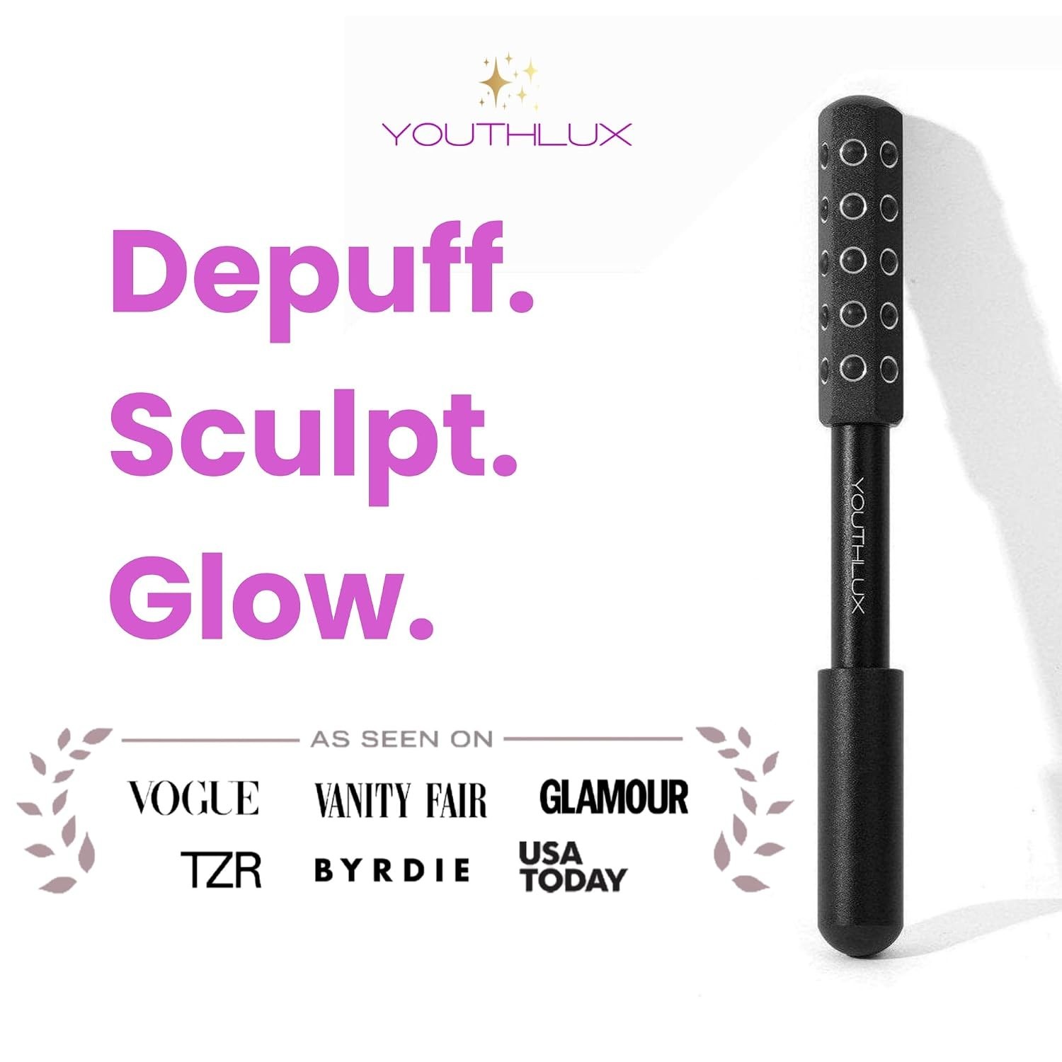 Germanium Stone Facial Roller – Radiant Skin & De-Puffing