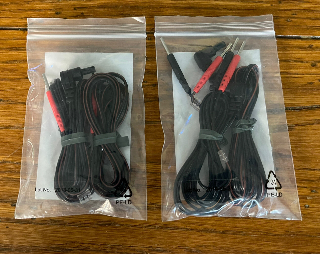 Bodymed 2 Pairs of 45″ Replacement Lead Wires for TENS, EMS and IF Units