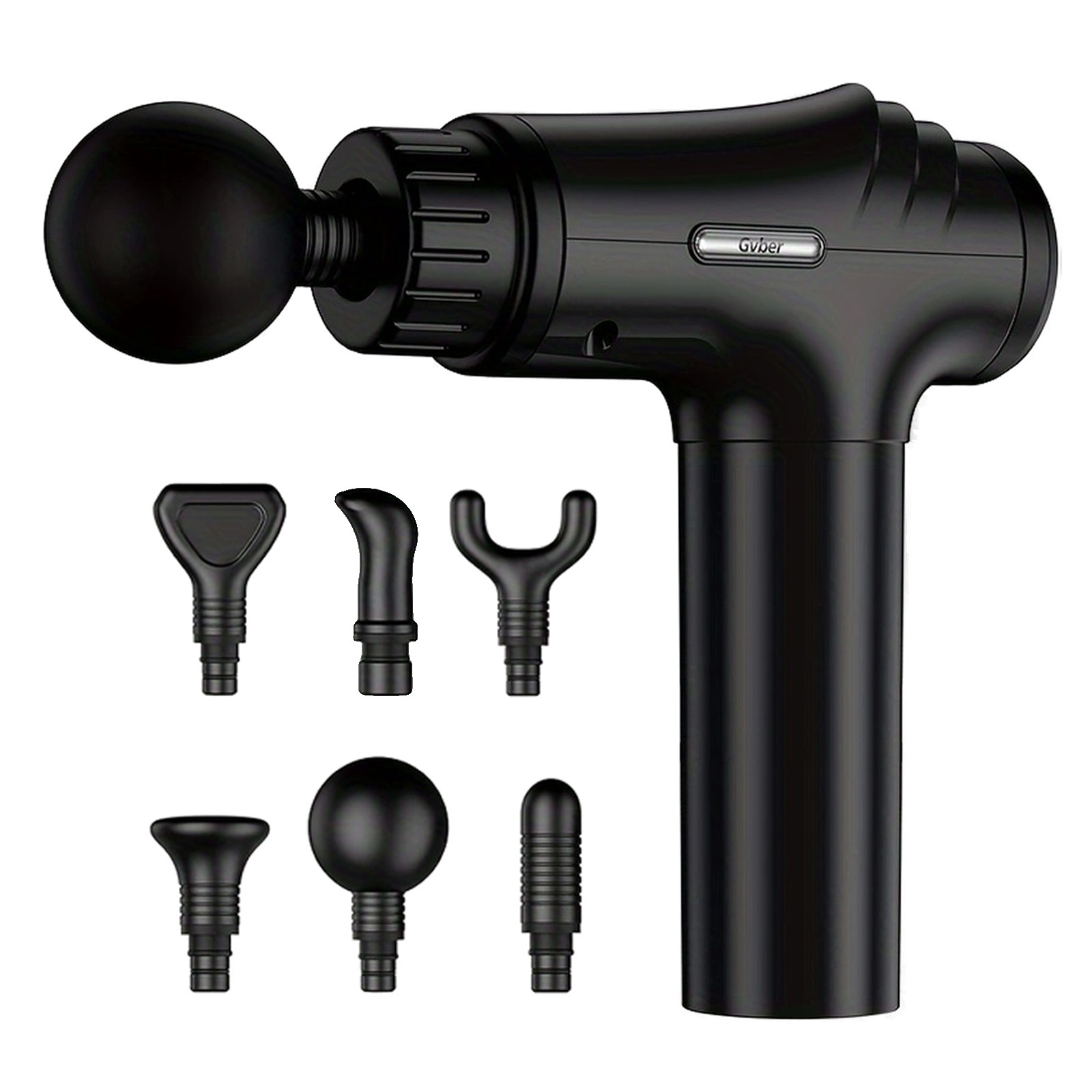 Massage Gun Deep Tissue for Athletes, 6 Attachments, 30 Speeds Pain Relief