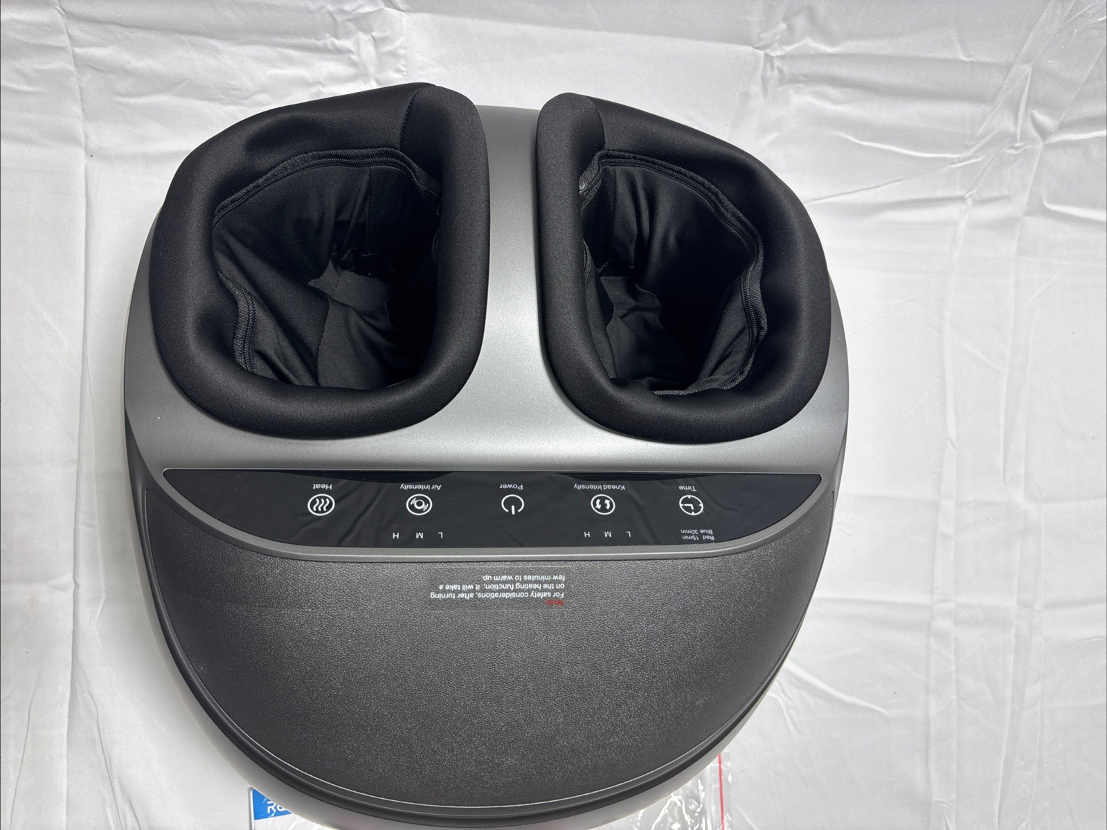 RENPHO Foot Massager RF-FM059 Kneading Shiatsu Heat Air Compression – Black