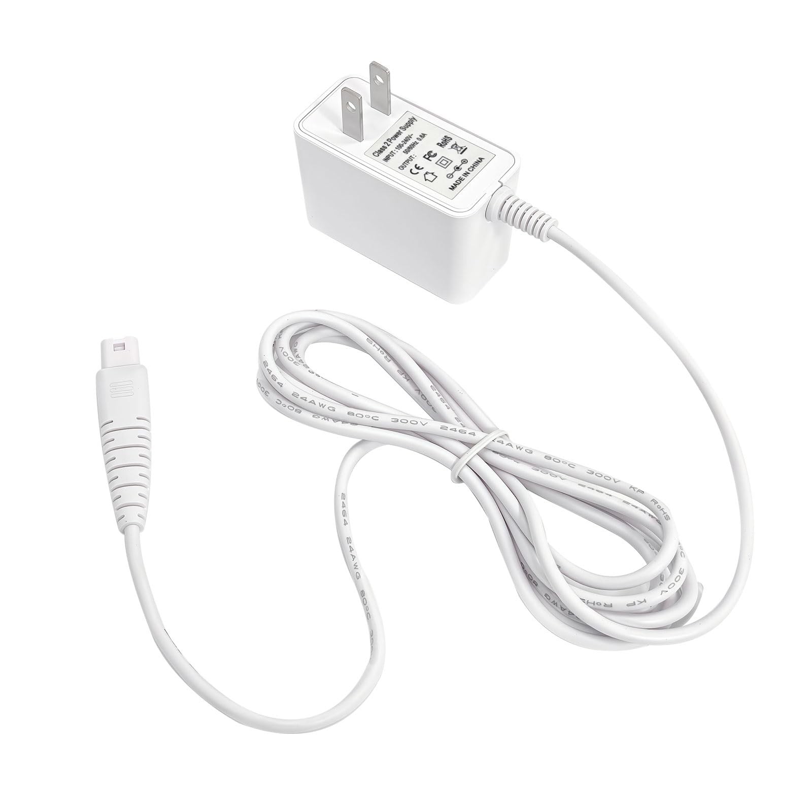 10V Adapter Charger for Wand HV-270 Rechargeable Handheld Neck Body Massager,…