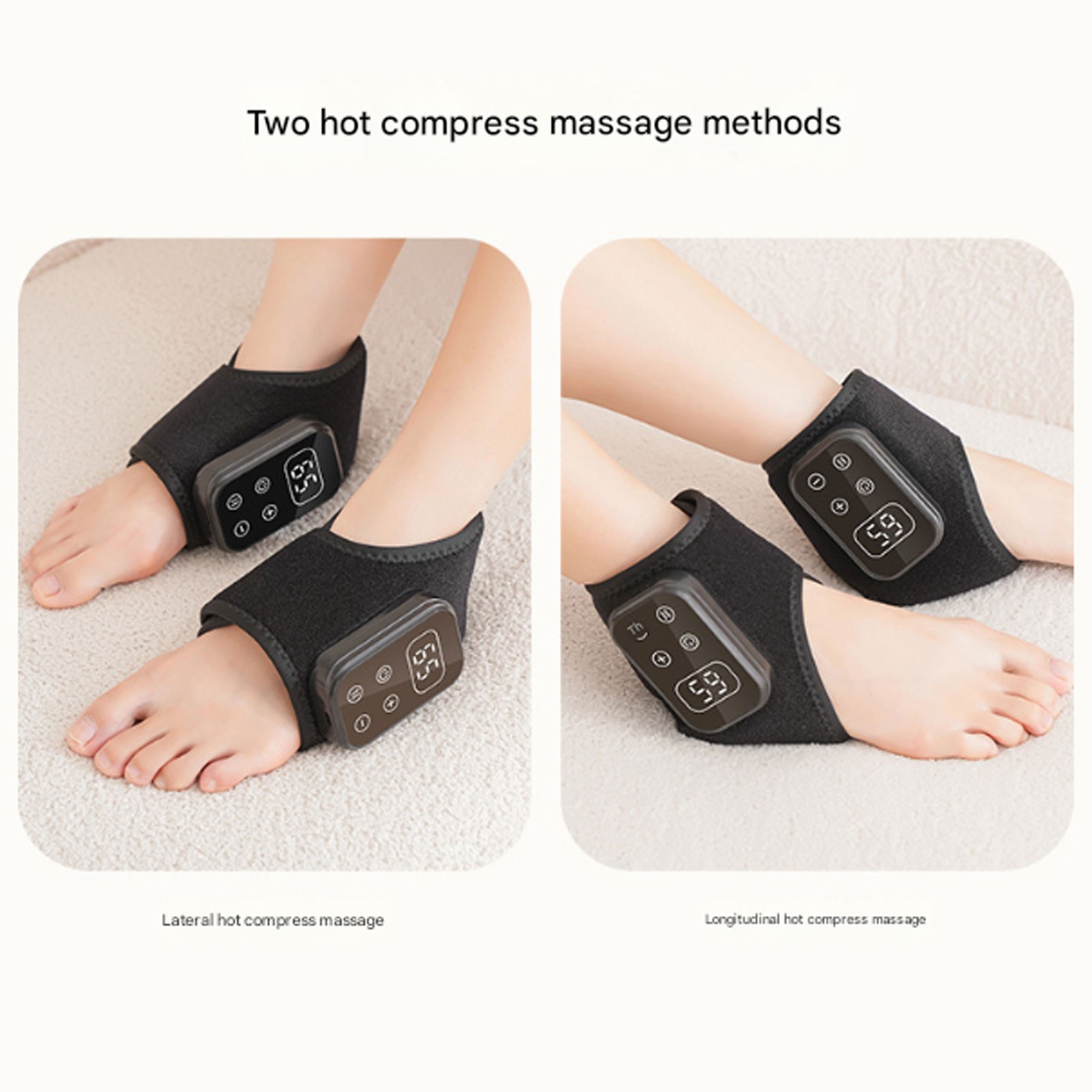 Electric Ankle Protector Ankle&Wrist Massager Foot Brace Hot Compress VibratioDk