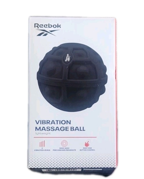 New! Reebox Vibration Massage Ball Textured Battery Powered
