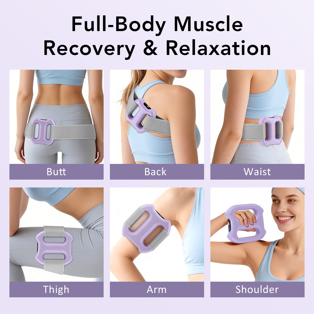 Multifunctional Full Body Fascia Ring Massage Ring With Belt Fat Burning Shaping