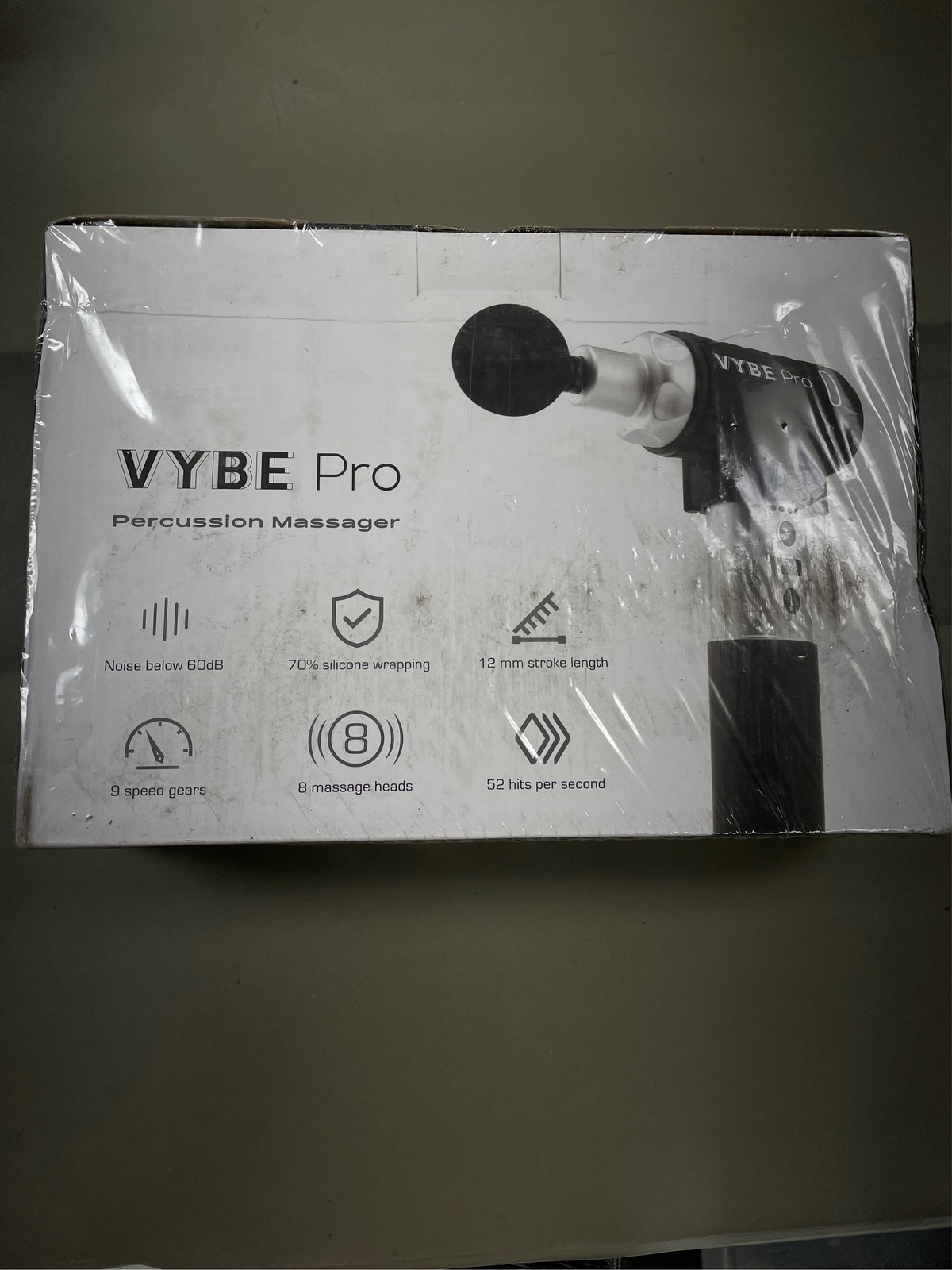 VYBE Pro Personal Percussion Handheld Deep Muscle Massage Gun by Exerscribe