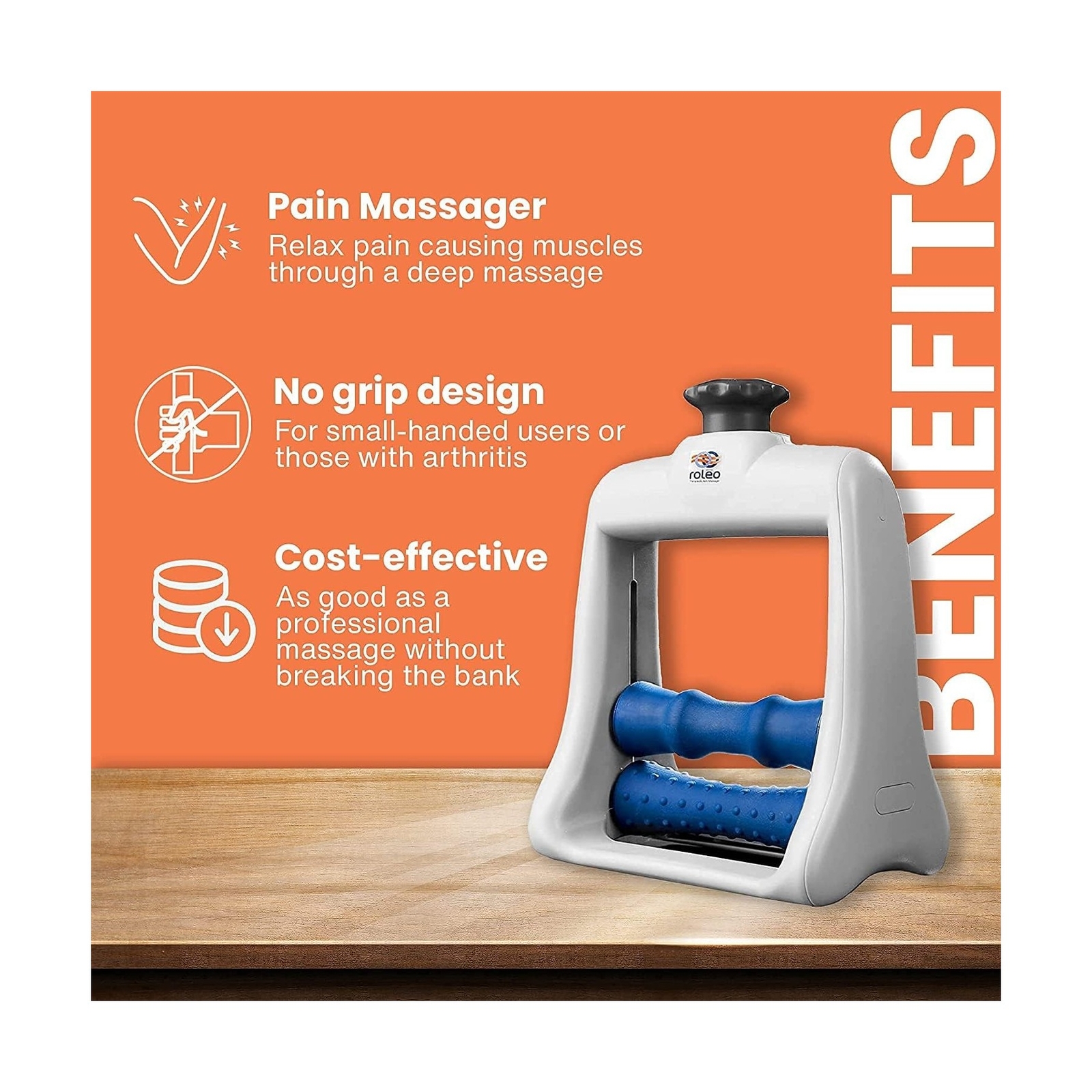 Roleo Hand and Arm Massager for Tennis Elbow Treatment – Hand, Wrist and Arm …