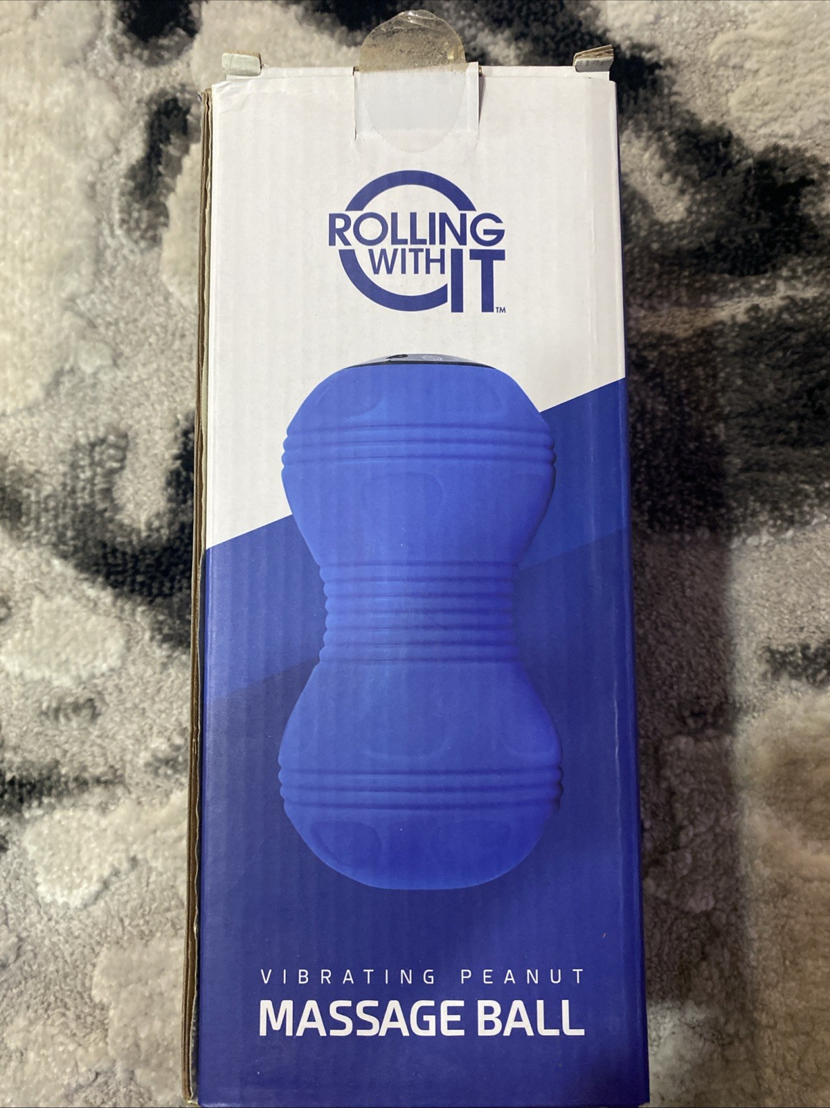 Rolling With It Professional Vibrating Massage Ball – Blue