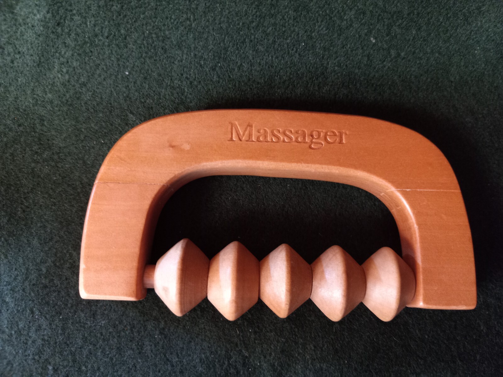 FS. Wooden Body Massager Hand, Feet, Back, Legs, Arms, Full Body #R. WA#2