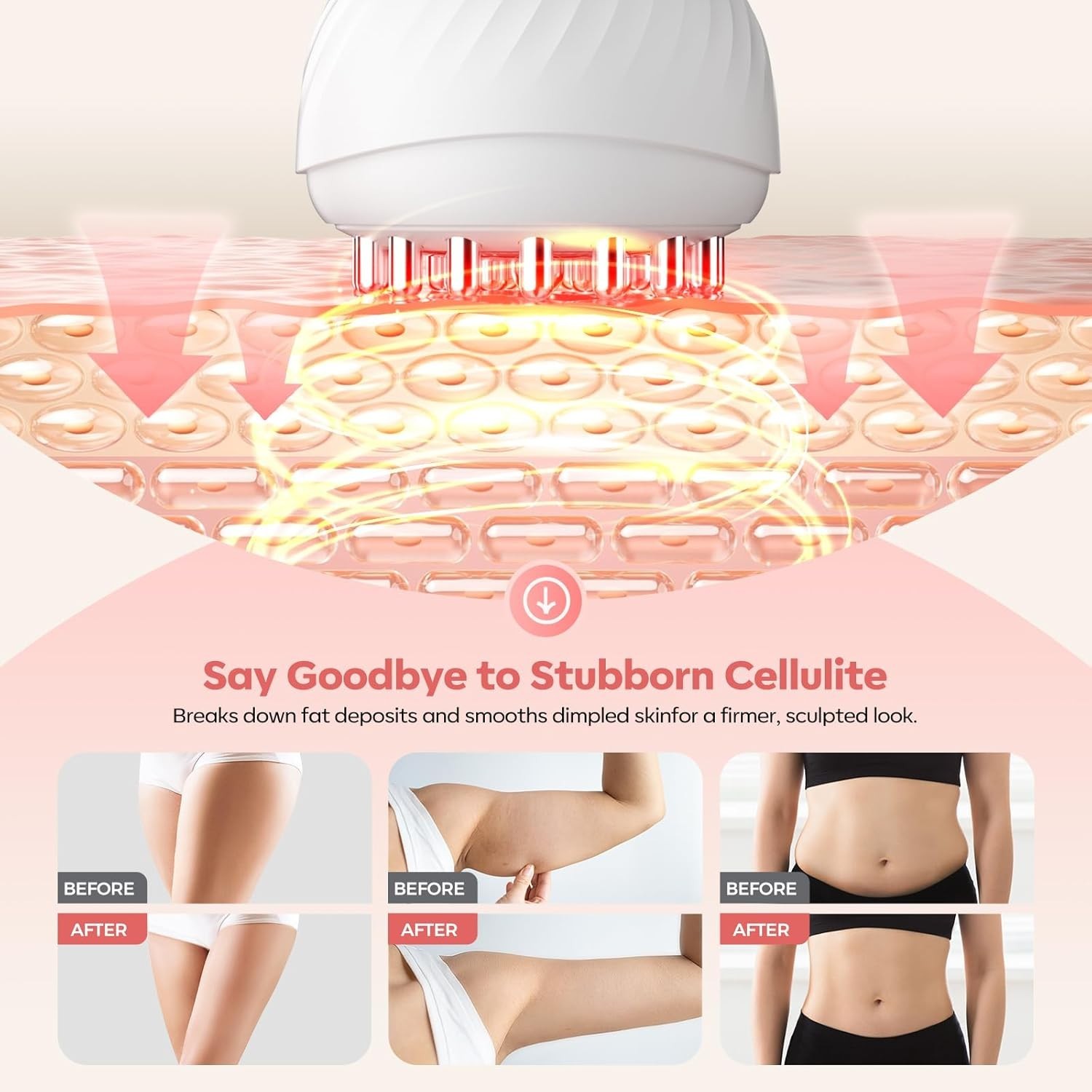 Lymphatic Drainage Massager & Anti Cellulite Massage Tool