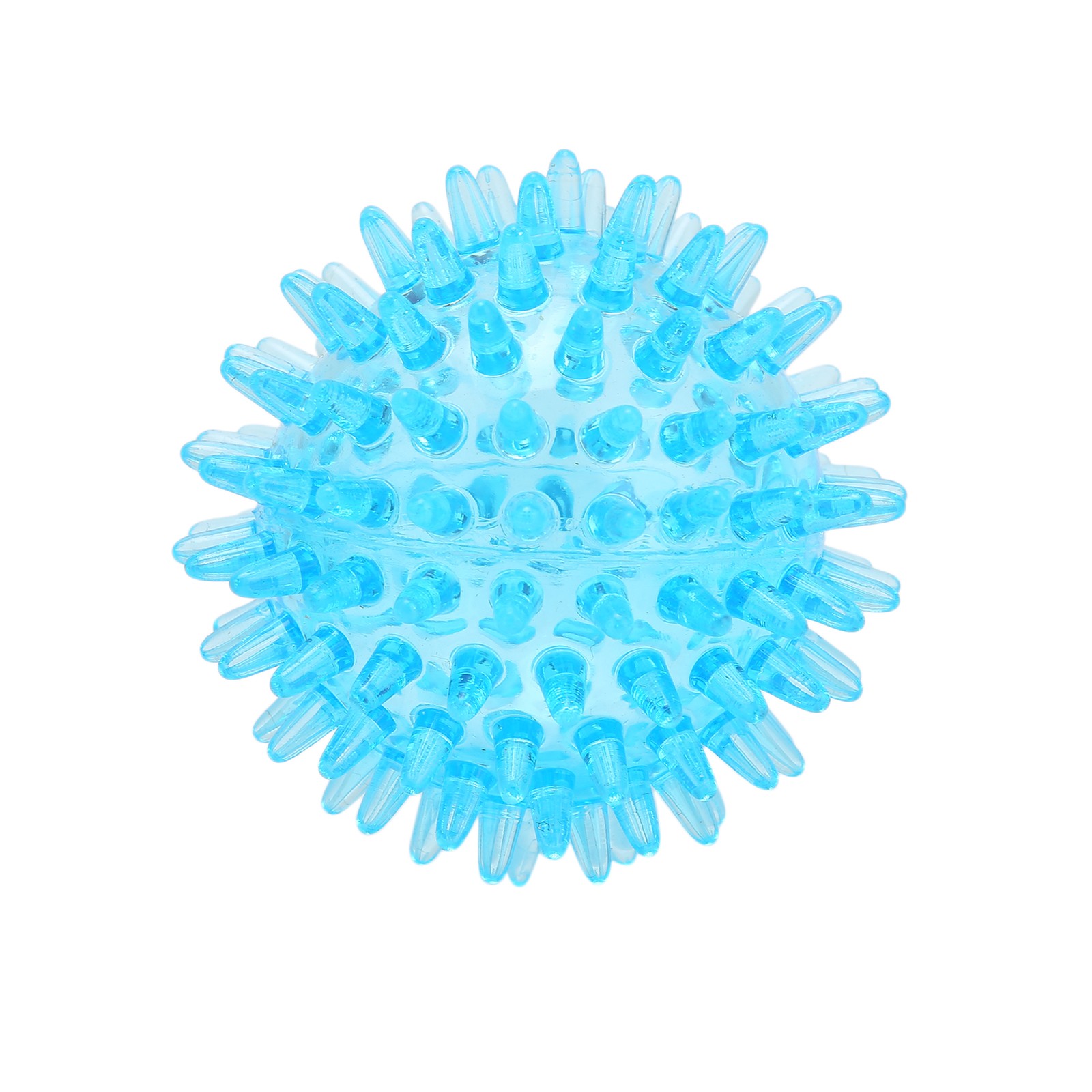 ♡ 7cm Spiky Ball Hollow Soft Transparent Strength Hand Exercise Massage Ball