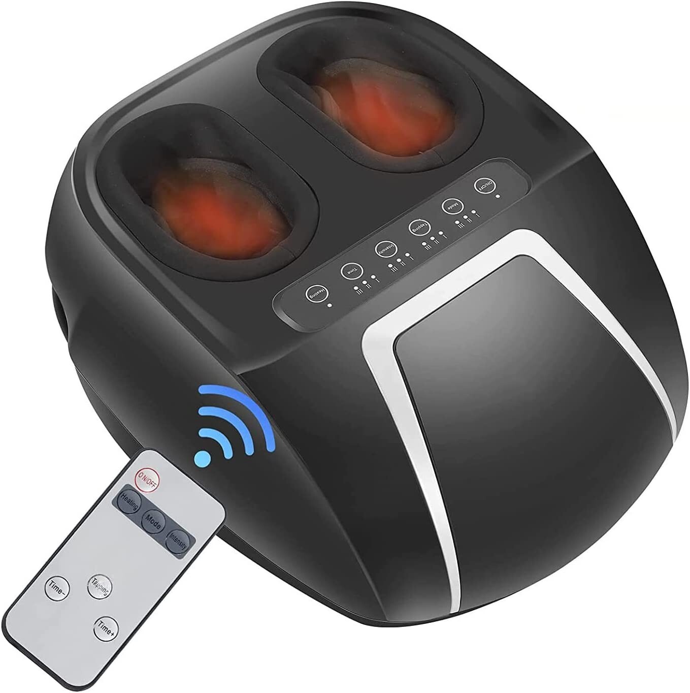 Shiatsu Foot Massager with Heat Therapy, Deep Kneading & Air Massage-New