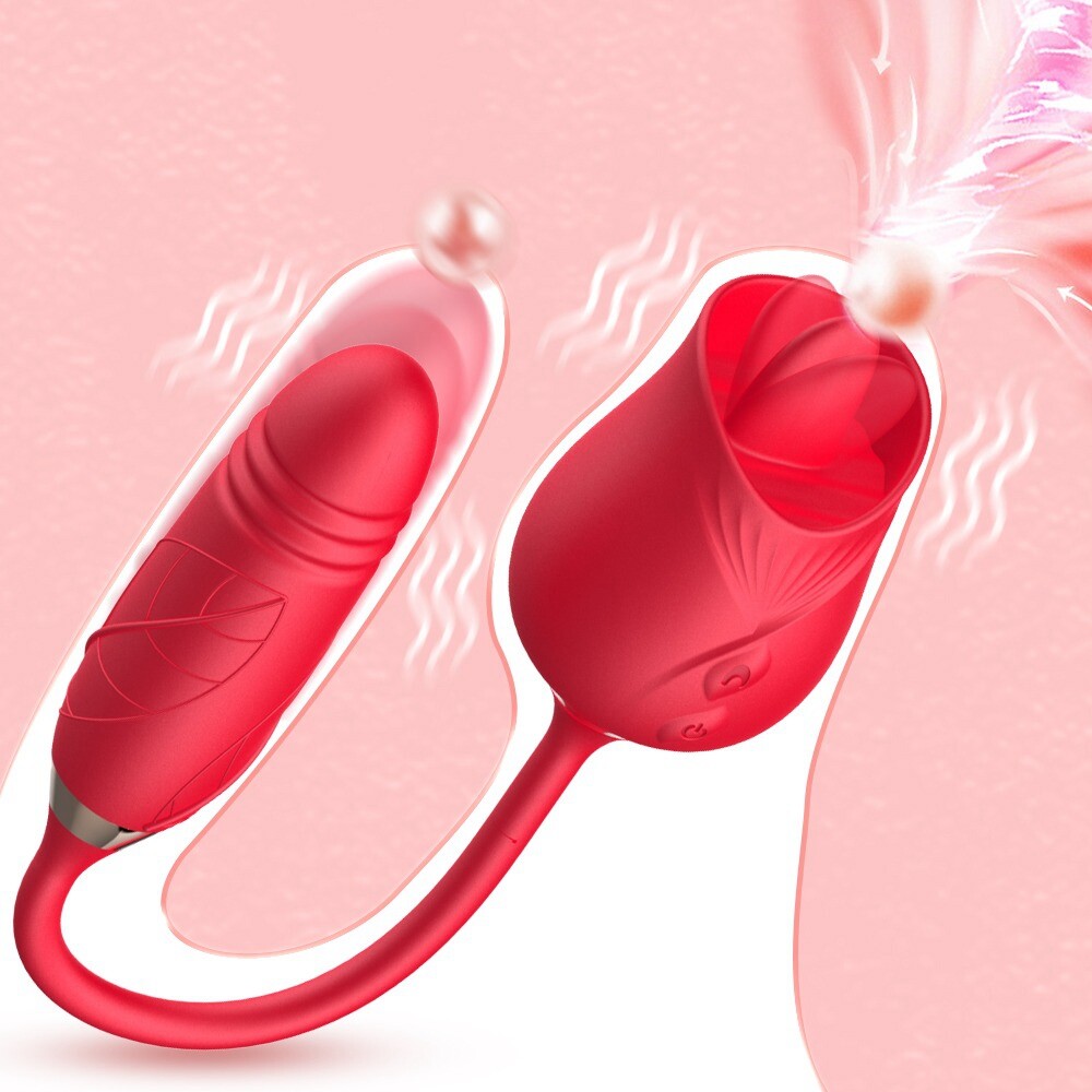 10 speed Sucking-Vibrator-Pump-Sucker-Massager Women 10 Modes Mute Waterproof US