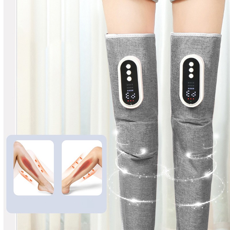2PCS Leg Foot Massager, Air Compression Leg Massager for Circulation Pain Relief