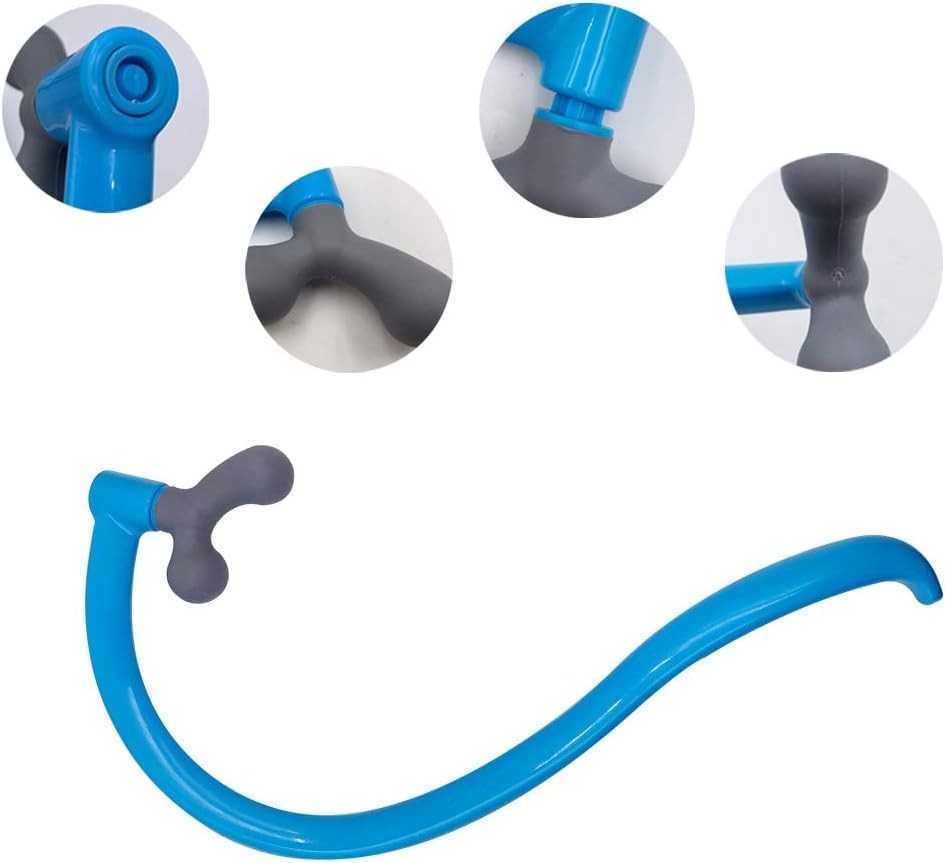 CARELAX Portable Self Massage Tool – 1 Count (Pack of 1), Blue