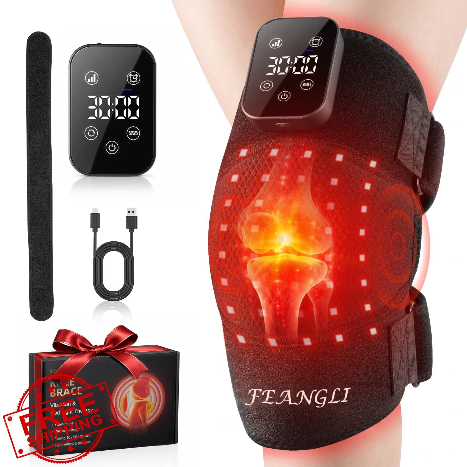 feangli Red Light Knee Massager 1 Pack