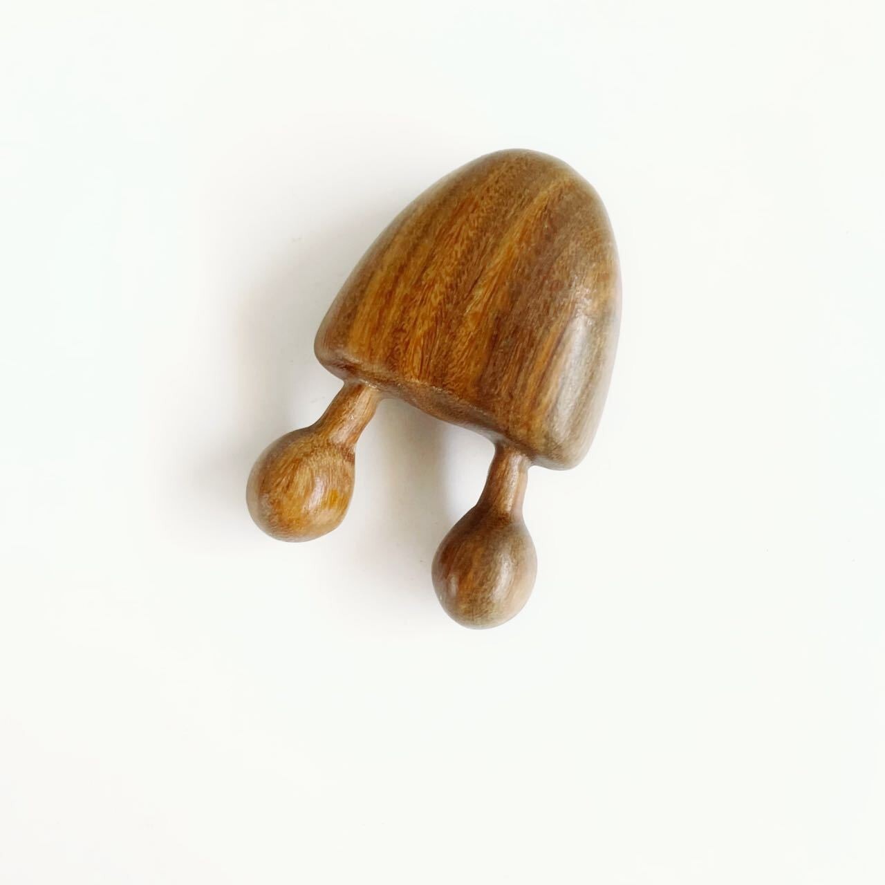 Natural Green Sandalwood Scraping Massage Tool Facial Eye Neck Massager