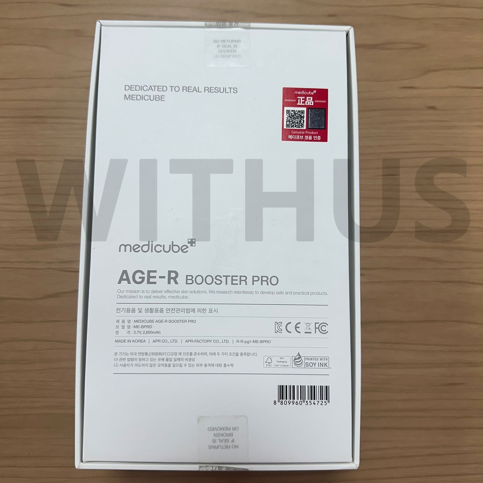 [CLEARANCE]Medicube AGE-R Booster Pro Home Skin Care Device / Authentic ③