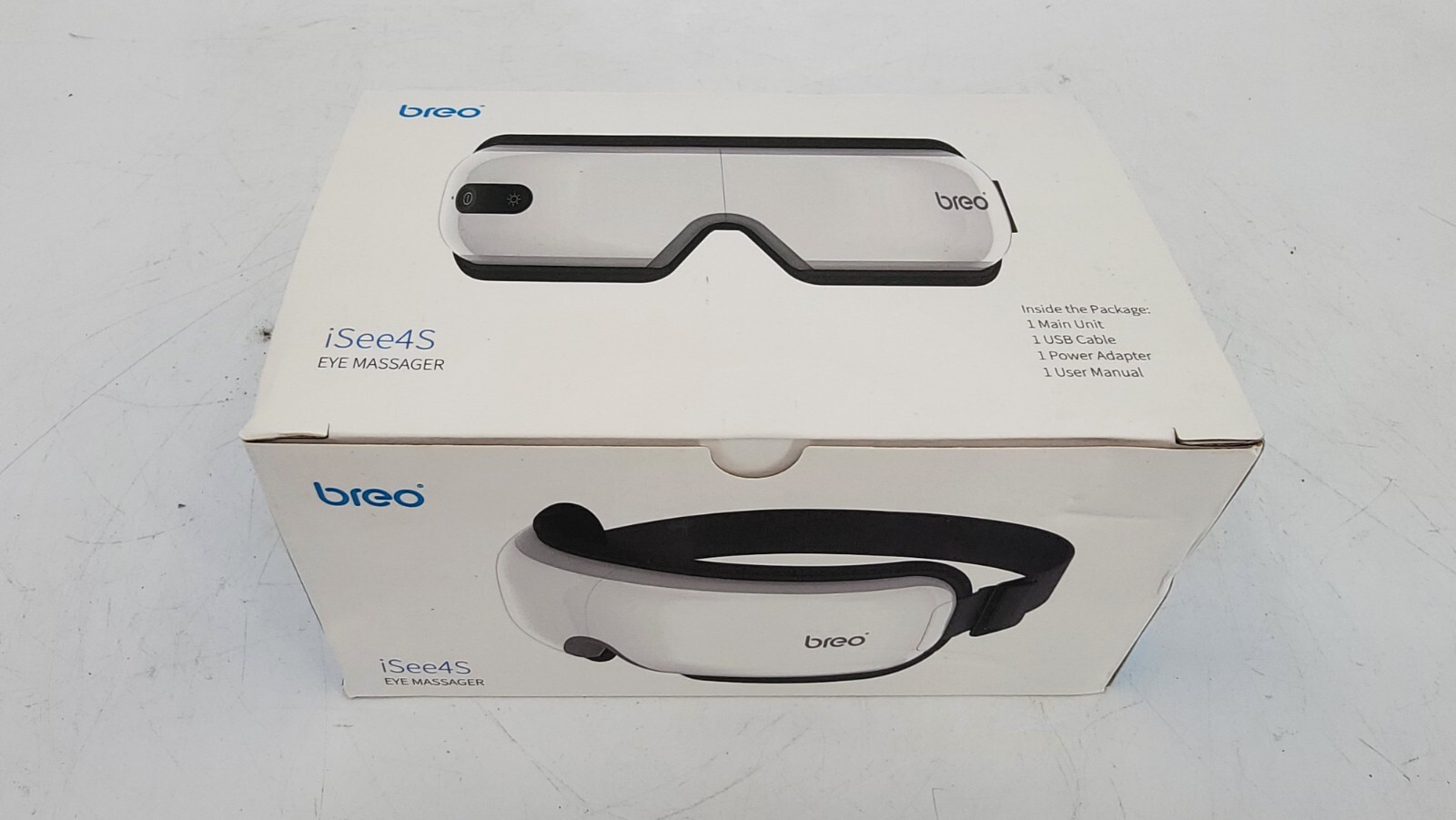 Breo iSee4 Eye Massager w Heat OPEN BOX EB-8984