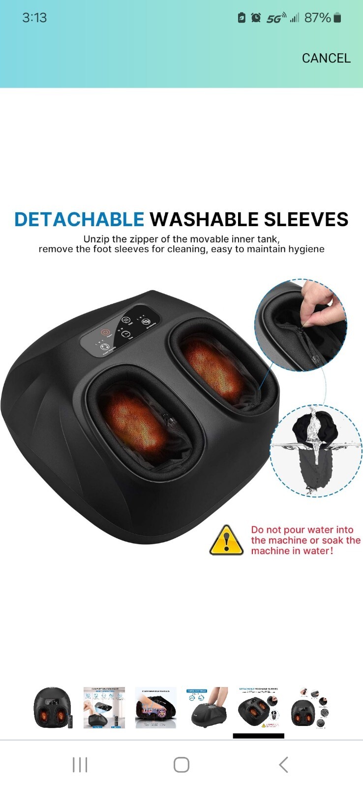 RENPHO RF-FM059 Foot Massage Machine