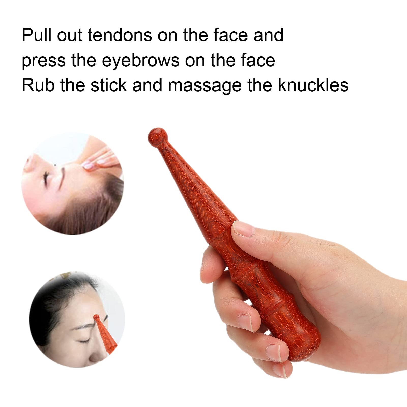 Foot Hand Massage Wooden Stick Tools, Traditional Reflexology Hand Foot Body …